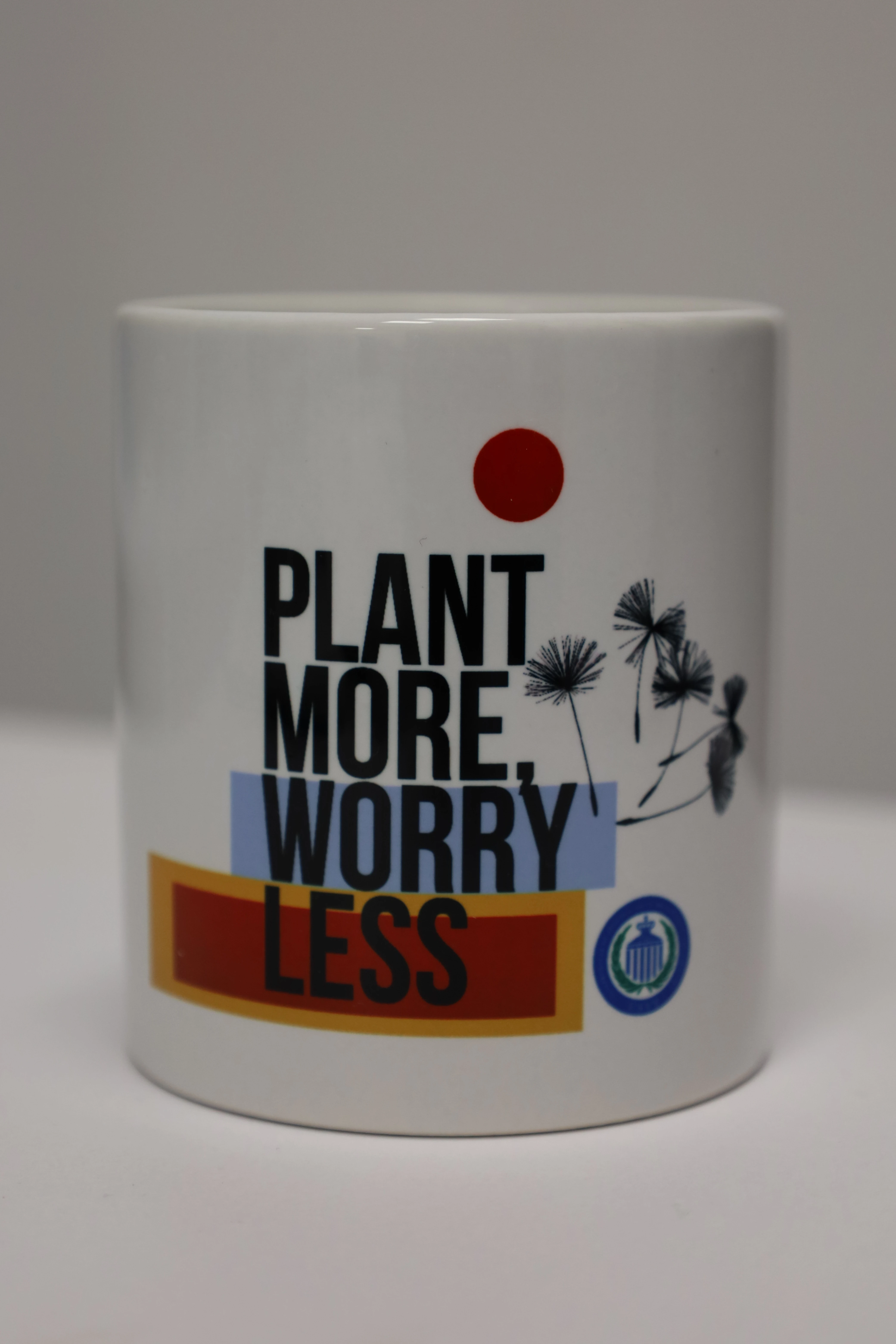 Cană - Plant More, Worry Less