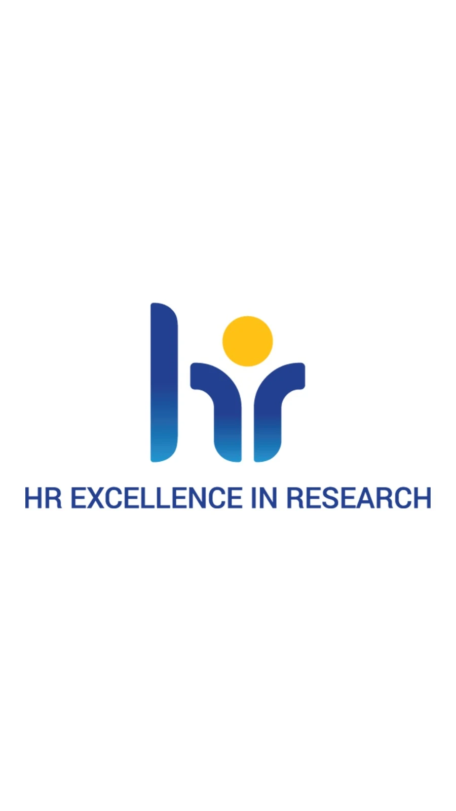 Sigla distincției europene HR Excellence in Research obținută de Universitatea de Științele Vieții „Regele Mihai I” din Timișoara.